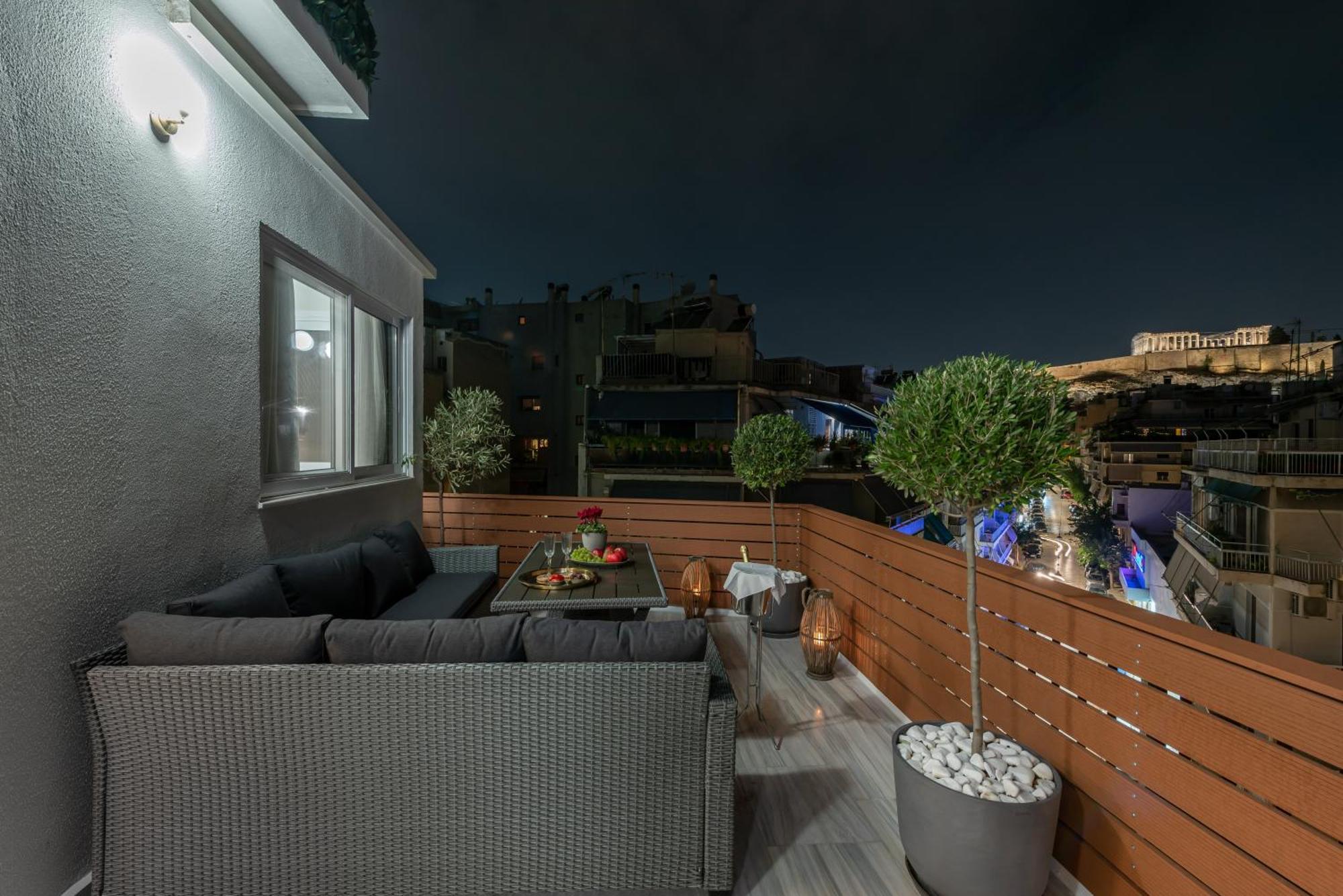 Appartement Acropolis Divine Penthouse à Athènes Extérieur photo